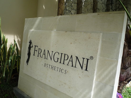 Le frangipanier, arbre emblématique de Bali, est aussi la marque de fabrique de ce spa aux bienfaits considérables. 