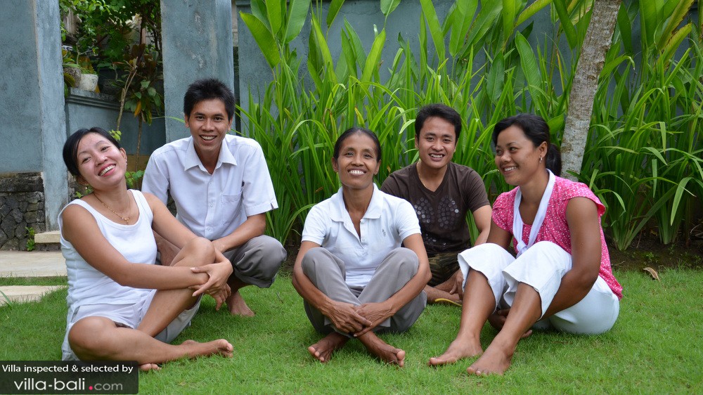 L'équipe de la villa Gils à Canggu est aux petits soins pour ses pensionnaires. (Crédit photo : villa-bali.com)